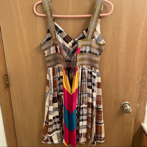 NWOT Plenty by Tracy Reese 100% silk dress - Picture 4 of 11